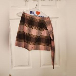 Aritzia, Skirt, 00, Pink, Plaid